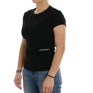 T-SHIRT ARRICCIATA NERO